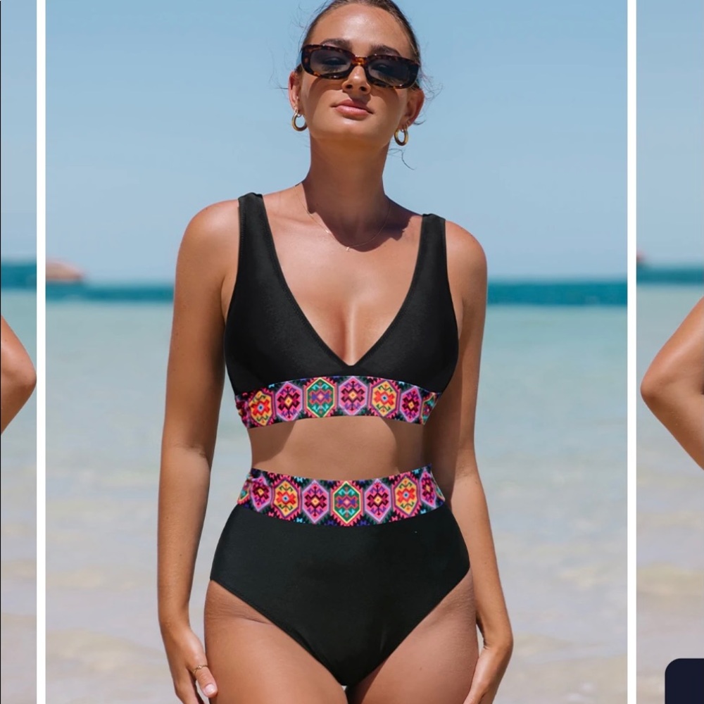 Boho Traingle Bikini size small